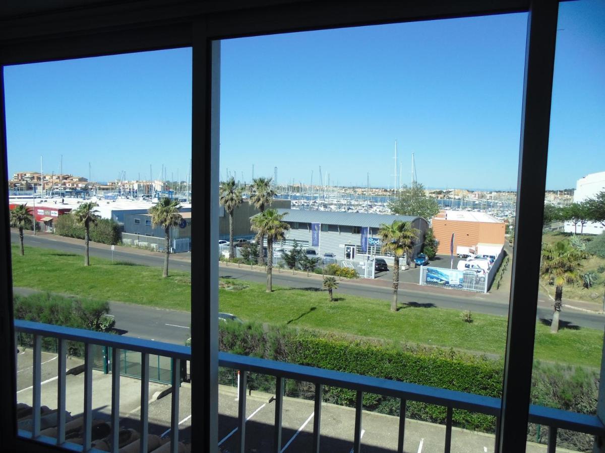 Cap D'Agde 300M Plage Du Mole,Vue Port,Parking,Lave Linge,Piscine Apartment Exterior foto
