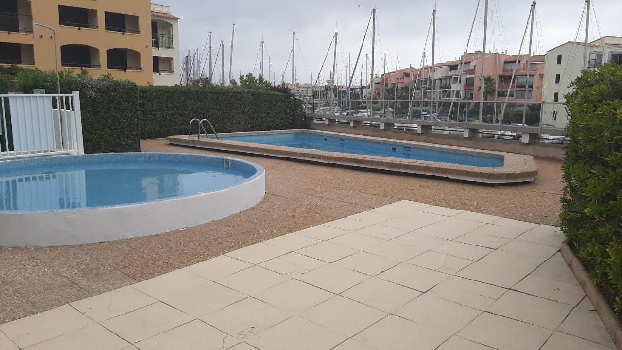 Cap D'Agde 300M Plage Du Mole,Vue Port,Parking,Lave Linge,Piscine Apartment Exterior foto