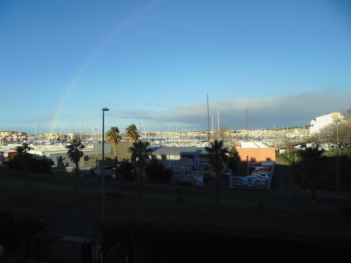 Cap D'Agde 300M Plage Du Mole,Vue Port,Parking,Lave Linge,Piscine Apartment Exterior foto