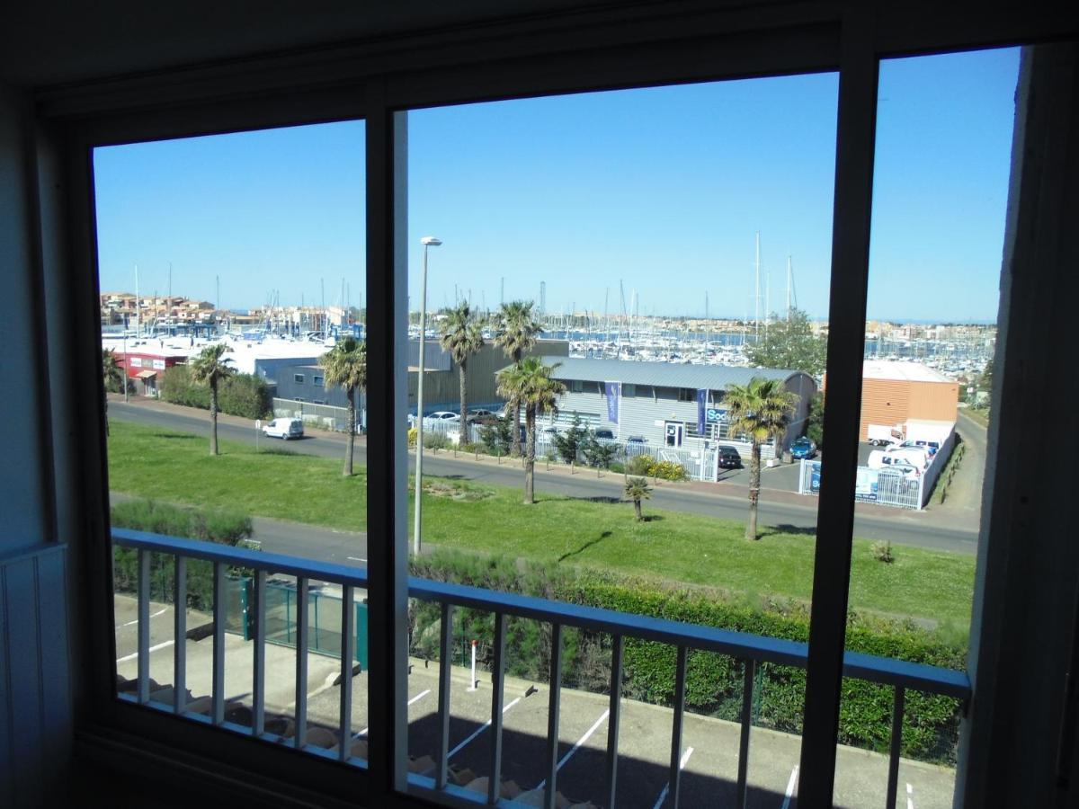 Cap D'Agde 300M Plage Du Mole,Vue Port,Parking,Lave Linge,Piscine Apartment Exterior foto